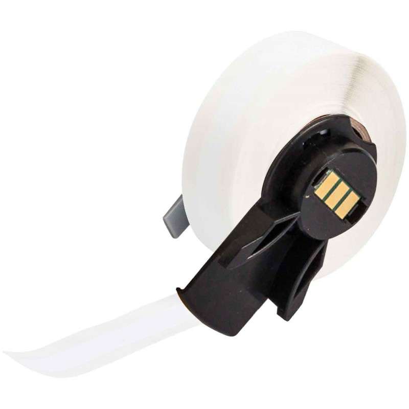 Harsh Environment Multi-Purpose Clear Polyester Label Tape for M6 M7 Printers - 0.375" x 50'