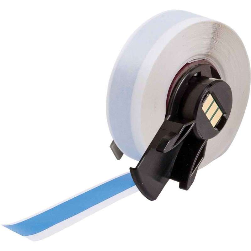 Multi-Purpose Vinyl Label Tape for M6 M7 Printers - 0.5" x 50', Blue