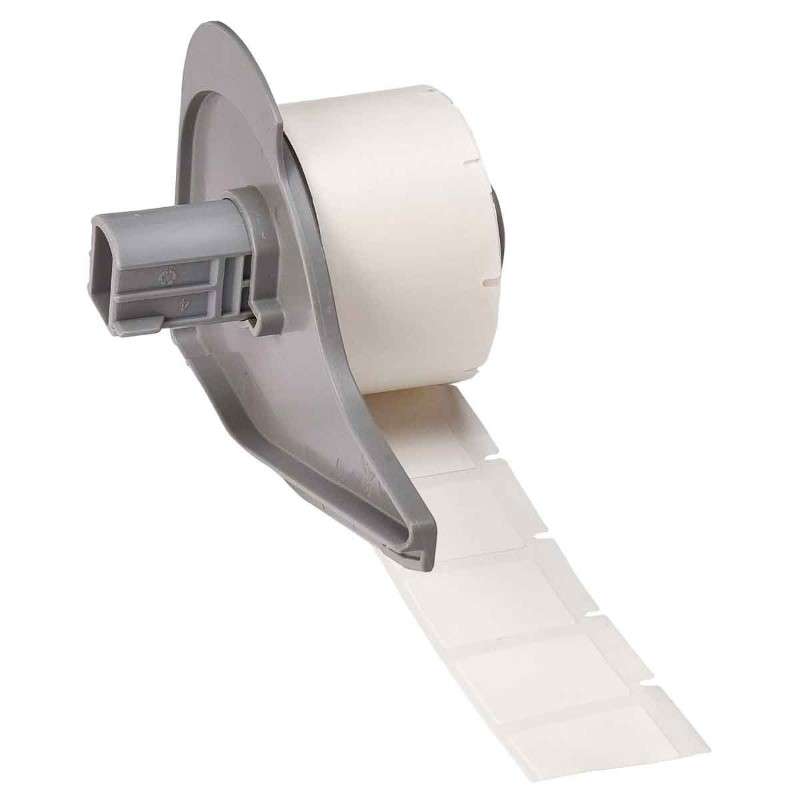 Aggressive Adhesive Multi-Purpose Nylon Lbls 1" H x 0.75" W WT RL/250 M710;BMP71