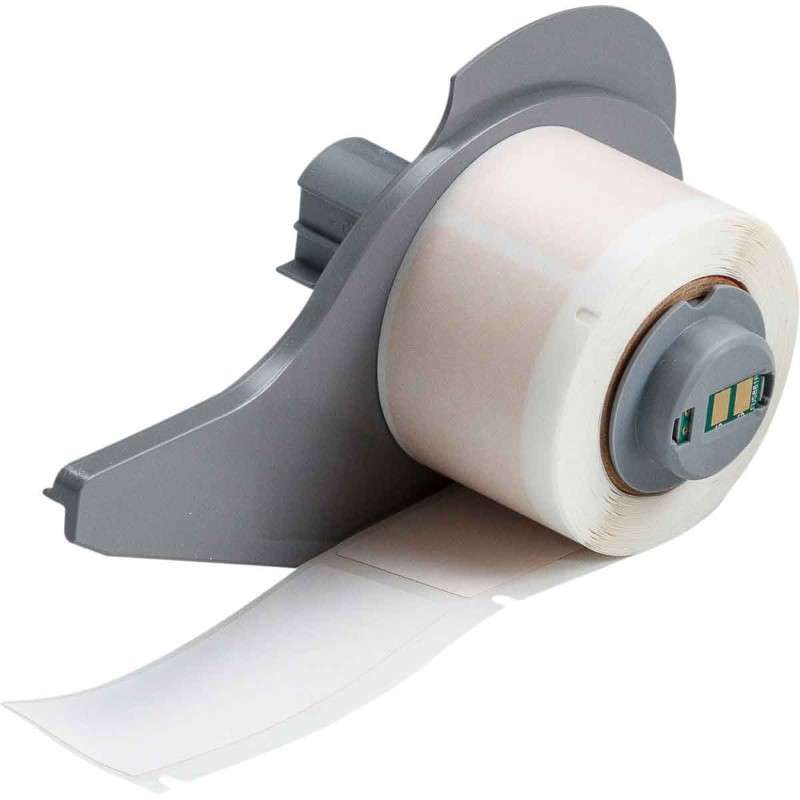 High Temp Flame Retardant Polyimide Wrap Around Wire and Cable Labels for M7 Printers - 2.5" x 1