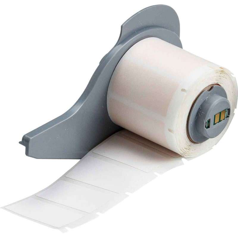 High Temp Flame Retardant Polyimide Wrap Around Lbls 0.75x1.5 WT RL/250 M710;BMP71