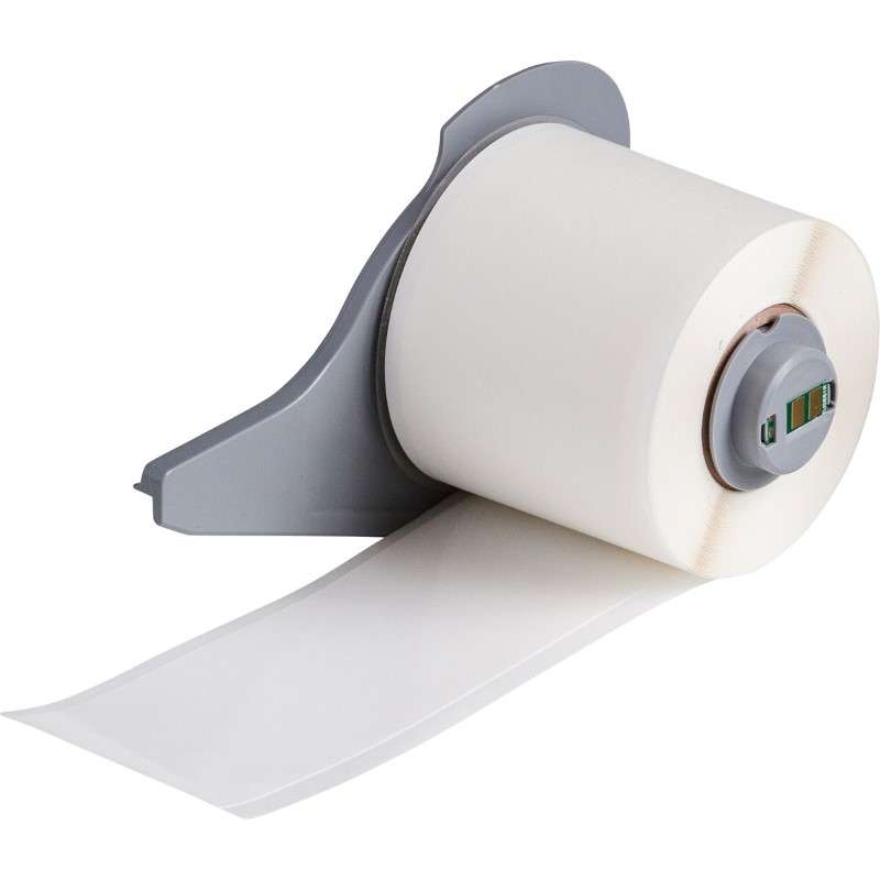 All Weather Permanent Adhesive Polyester Label Tape for M7 Printers - 1.9" x 50', White