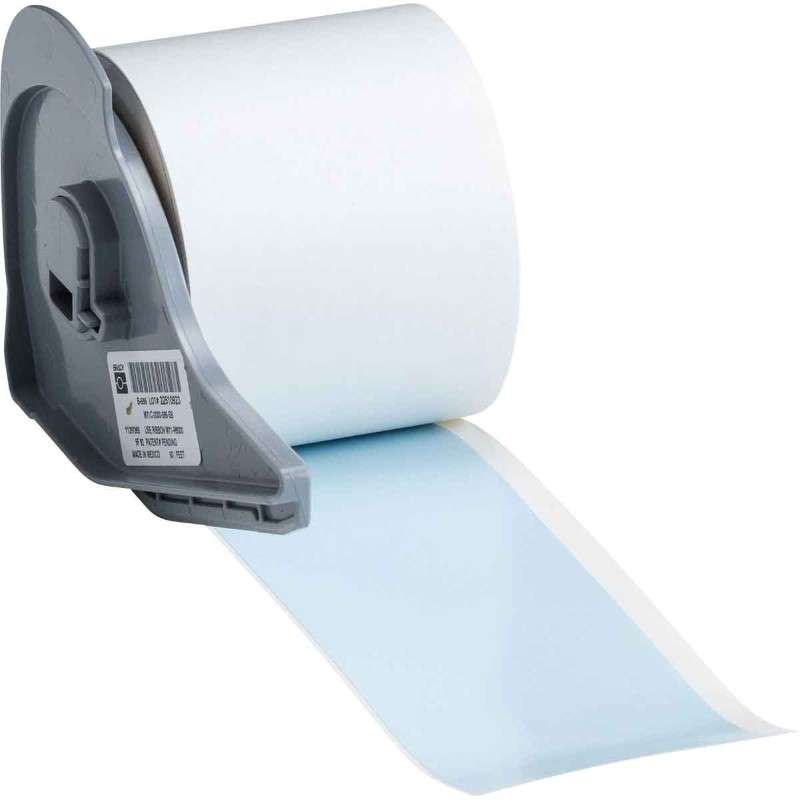 All Weather Permanent Adhesive Vinyl Label Tape for M7 Printers - 2" x 50', Sky Blue