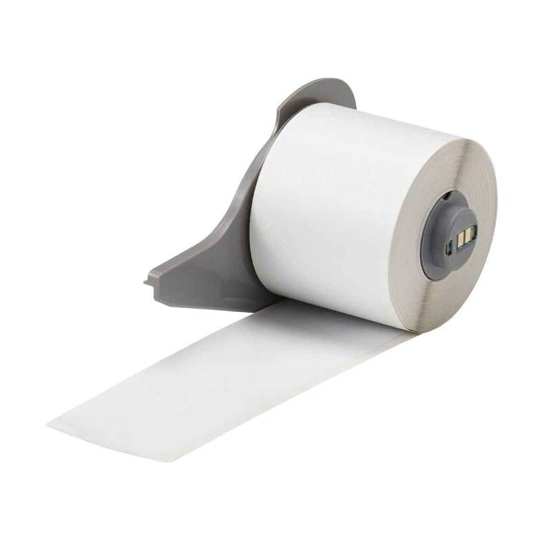Vinyl Label Tape, All Weather, for M7 Printers, 2", White, Roll of 50 Feet