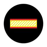 Sign Lens for LED Sign Projector E-Size Crosswalk Picto Red, Yellow, White redirect to product page