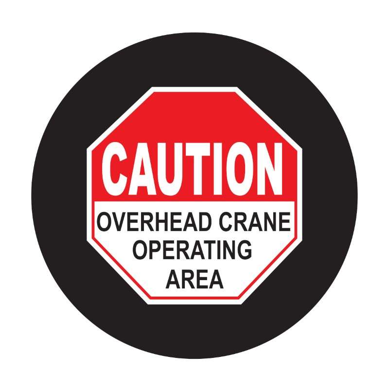 Sign Lens for LED Sign Projector E-Size CAUTION OHC3 Black, Red, White