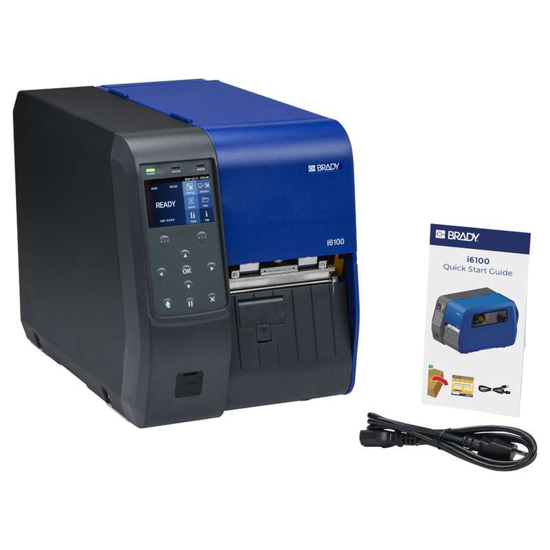 i6100 Industrial Desktop Label Printer, Standard, 300 dpi