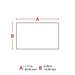 Raised Panel Labels, for B30 Printers, 0.59" x 1.77", White, Cartridge of 450 Labels