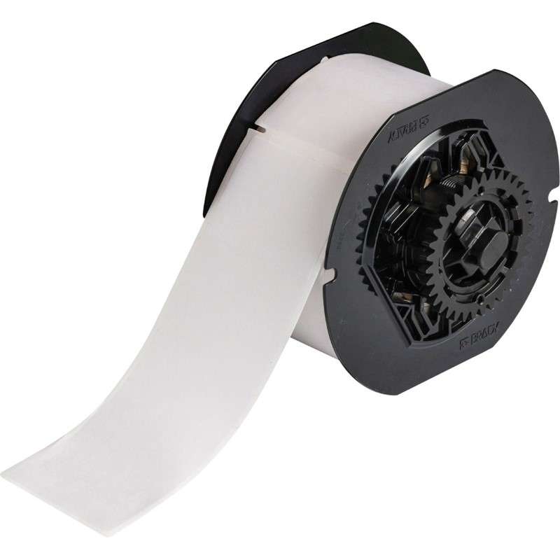 Vinyl Wrap Around Labels, Self-Laminating, For B33 Printers, 6" x 2", Cartridge of 200 Labels