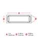 Cable/Wire Labels, Heat Shrink, For B33 Printers, 0.094" Dia x 2", White, Roll of 1000