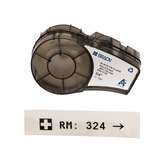 Polyester Labels, Multi-Purpose, Clear, with Ribbon, For M21 Printers, 0.75", Cartridge of 21 Feet redirect to product page