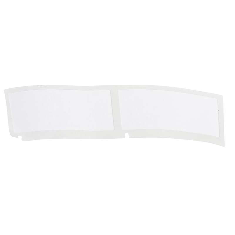 Aggressive Adhesive Multi-Purpose Nylon Labels 1"H x 1.9"W BK/WT RL/100