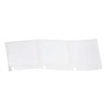 Aggressive Adhesive Multi-Purpose Polyester Labels 1"H x 1"W BK/WT RL/260 redirect to product page