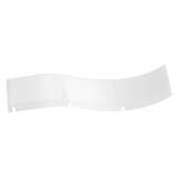 Aggressive Adhesive Multi-Purpose Polyester Labels 0.75"H x 1.5"W BK/WT RL/180 redirect to product page