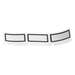 Metallized Matte Gray Polyester Labels 1.13"H x 0.5"W Black on Light Gray RL/239