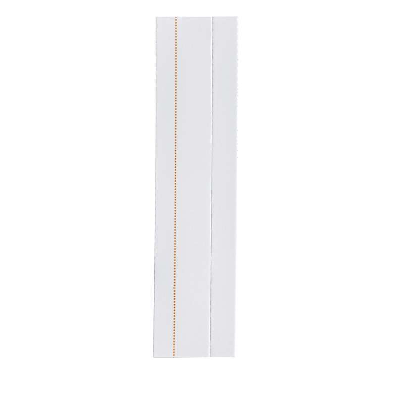 BradyGrip® Print-on-Hook Labels featuring VELCRO® Brand Hook 0.25"W x 12ft BK/WT