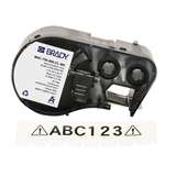 All-Weather Vinyl Labels 0.75 in W x 20ft Black on Clear redirect to product page