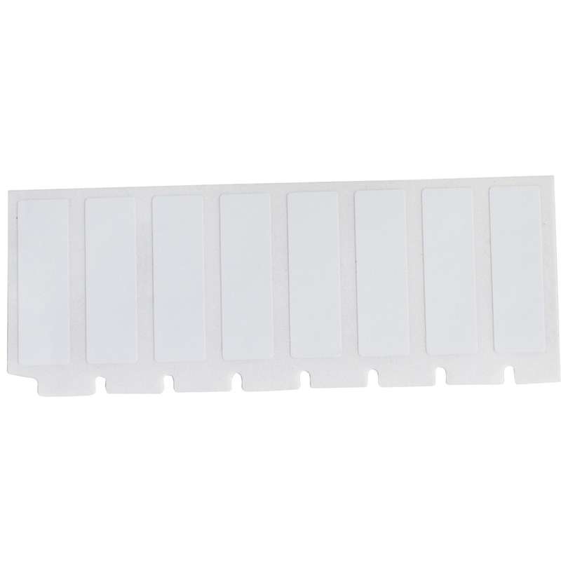 FreezerBondz™ Ultra-Thin Cryogenic Polyester Labels 0.375"H x 1.25"W BK/WT RL/360