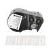 Aggressive Adhesive Multi-Purpose Nylon Labels 0.5 x 1 x 0.375"Dia BK/WT RL/240