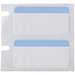 Color Polyester Labels 0.5 in H x 1 in W Black on Blue, White RL/180