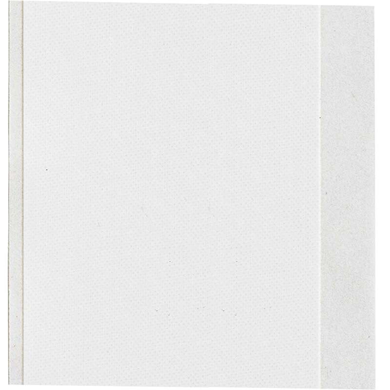 Aggressive Adhesive Multi-Purpose Nylon Labels 1.5 in W x 16ft Black on White