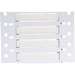 Cable/Wire Labels, Heat Shrink, 3/16" Dia, for 3" Core Printers, 0.5", White, Roll of 10000