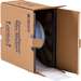 Cable/Wire Labels, Heat Shrink, for 3" Core Printers, White, 0.5" Dia x 1.5", Roll of 500