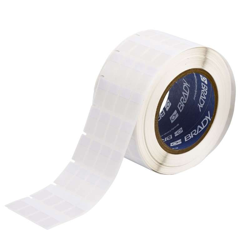 Cable/Wire Labels, Self-Laminating, Wrap Around, 3" Core Printer, 1" x 0.5", Roll of 5000 Labels