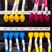 Cable/Wire Labels, Self-Laminating, Wrap Around, 3" Core Printer, 1" x 0.5", Roll of 5000 Labels