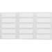 Polyester Labels, Harsh Environment, for 3" Core Printers, White, 0.25" x 0.9", Roll of 10000