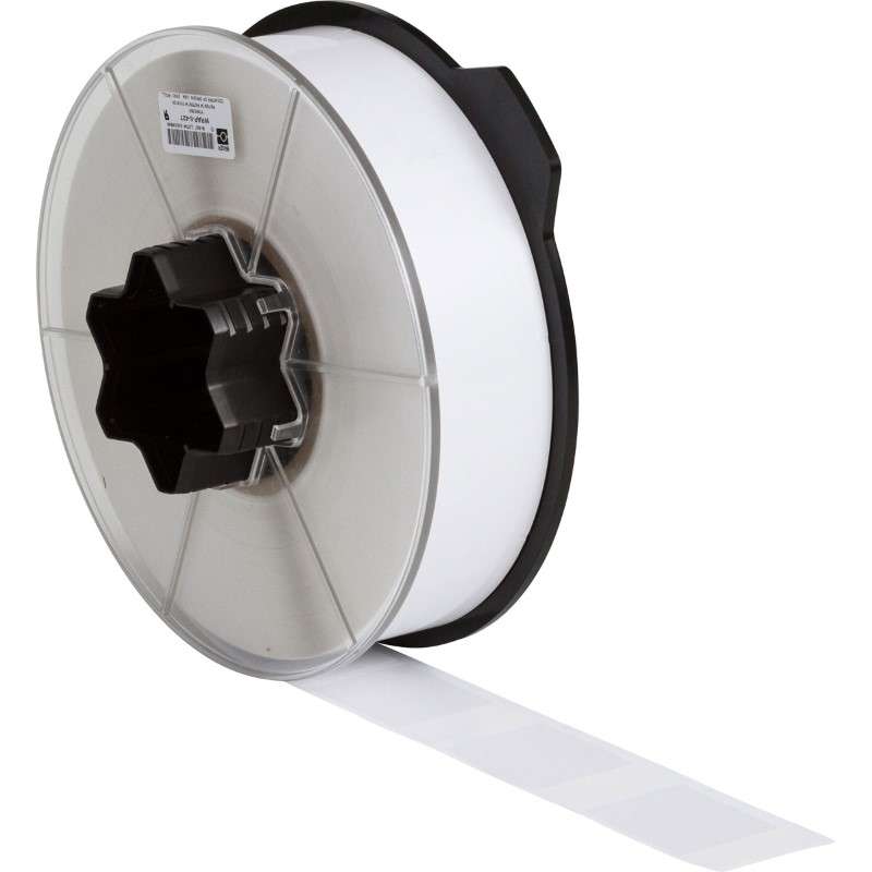 Vinyl Wrap Around Labels, Self-Laminating, For A6500 Printer, 2.5" x 1.5", Roll of 2200 Labels