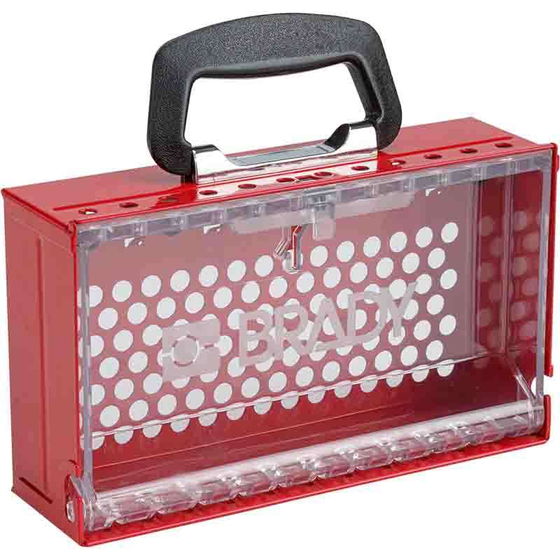 SlimView Group Lock Box 6.06" H x 10.51" W x 3.45" D, Steel