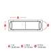 High Temp PermaSleeve PVDF Wire Marking Sleeves, 0.75" Dia x 1" W, Yellow, 200 per Roll