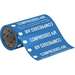 COMPRESSED AIR Pipe Marker, 30' H x 8" W, Fits Pipes 2" Dia. or Smaller, Roll of 30ft