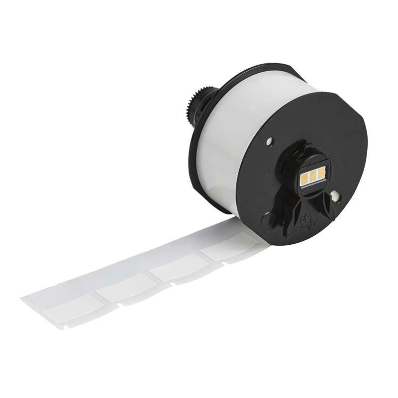 Aggressive Adhesive Multi-Purpose Nylon Labels for A6200 Printer Applicator, 1" x 0.5" 450 per Roll