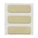 Heat Resistant Polyimide Circuit Board Labels for B33 Printers, B724, Amber, 0.5" x 0.75" 5000 per Cartridge