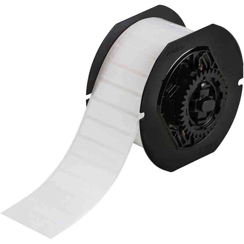 Chemical Resistant Cryogenic Polypropylene Labels for B33 Printers, B7425, 0.5" x 2" 2000 per Cartridge