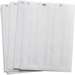 JetTab Self-Laminating Vinyl Labels, 2.25 in H x 1.8 in W White, Clear 34 per Pack