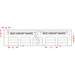 LaserTab Paper Labels, B759, 0.9 in H x 3 in W White, 50 Sheets per Pack