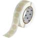 Masking Tape Labels, 1" Dia, 1000 per Pack