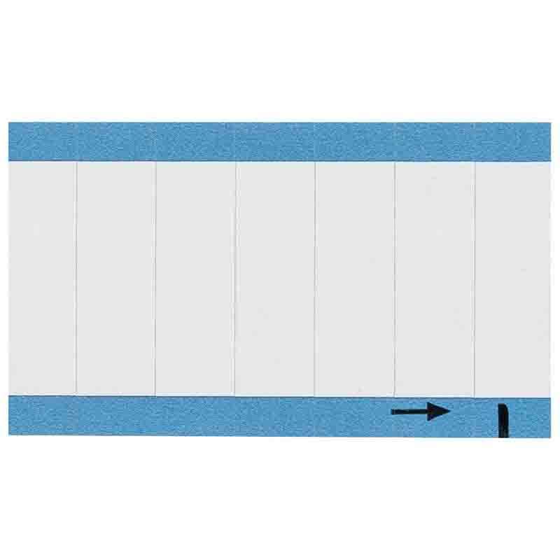 Write-On Blank Labels, Vinyl Cloth, Pack of 25 Cards