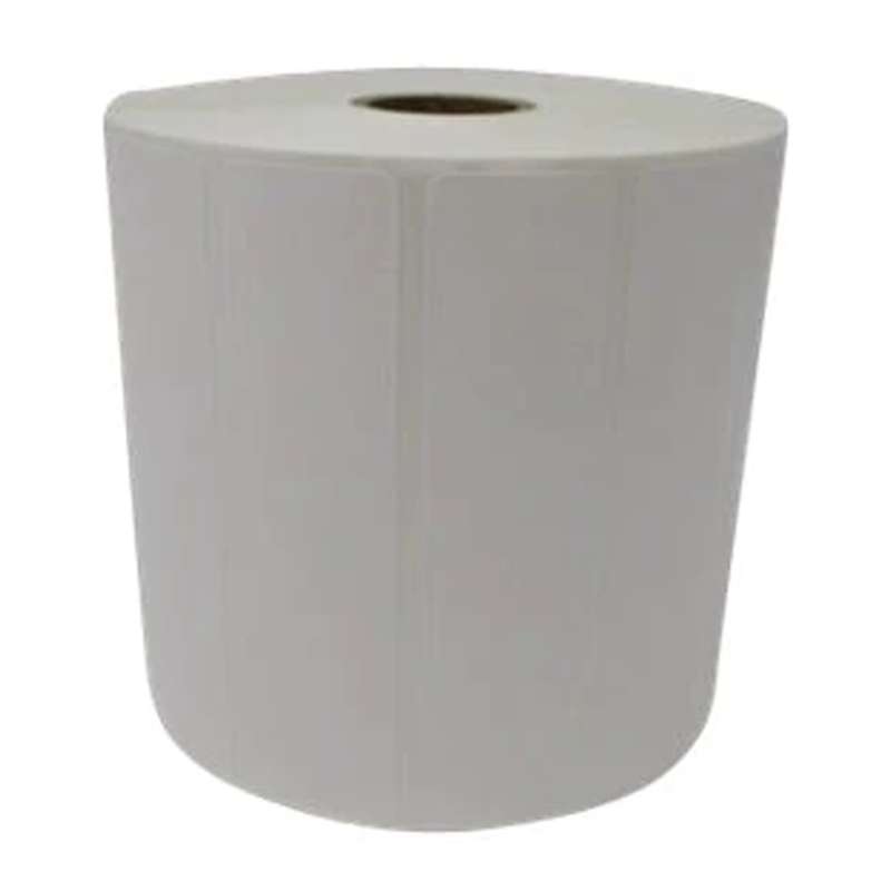 Multipurpose Thermal Transfer Paper Label, White, 4 x 1in, 2,300 per Roll, 4 Rolls per Case