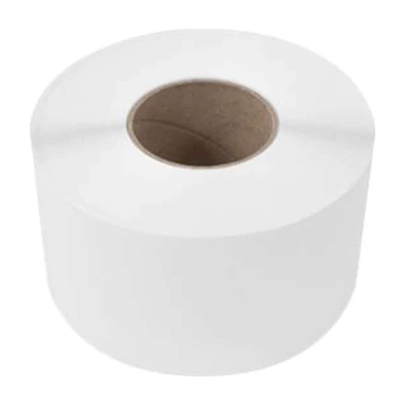 Multipurpose Thermal Transfer Paper Label, White, 4 x 1in, 6,165 per Roll, 4 Rolls per Case