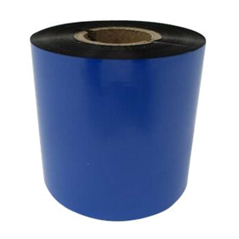 Wax/Resin Thermal Transfer Ribbon, Black, 60mm x 300m Roll, 1in Core with Notch, 24 Rolls per Case