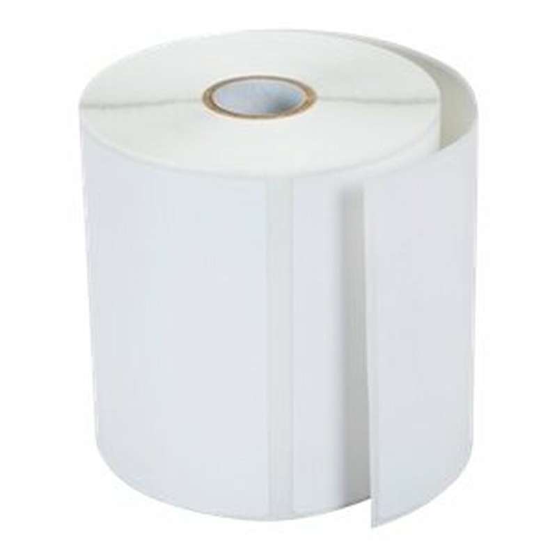 DT Premium Paper Receipt 4in Wide, 5in OD/1in Core, 510ft Roll, 8 Rolls per Case