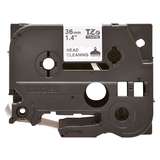 TZe Print Head Cleaning Label Tape, 1.4in x 8.2ft, for Use with P-Touch Label Makers redirect to product page