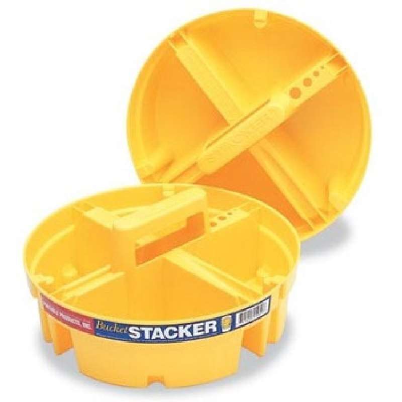 Bucket Stacker Tool Organize with 4 Compartments, 3" Deep