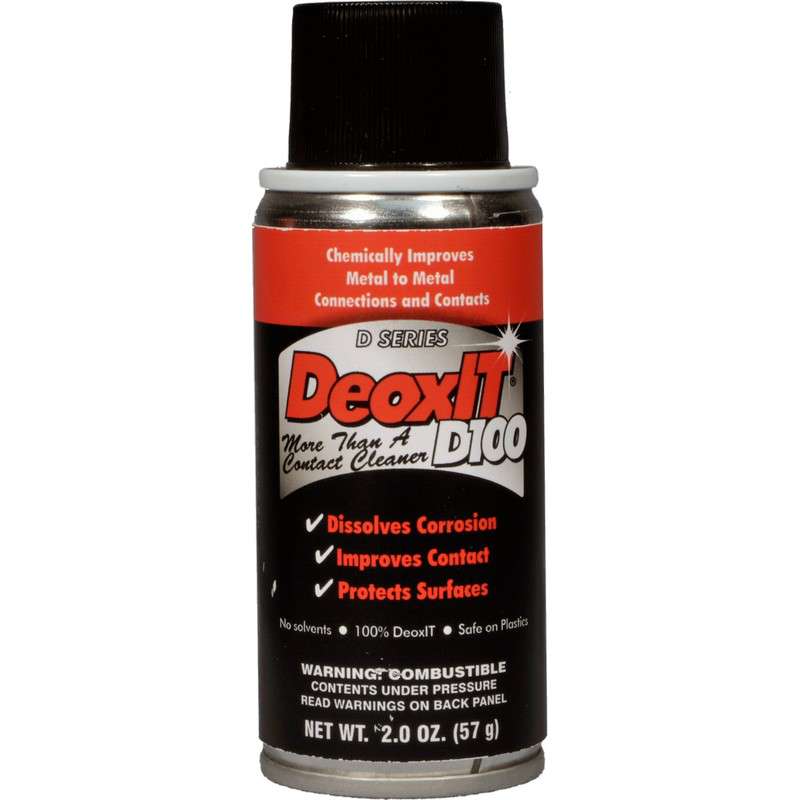 DeoxIT® Contact Cleaner and Rejuvenator Aerosol, 2 oz.