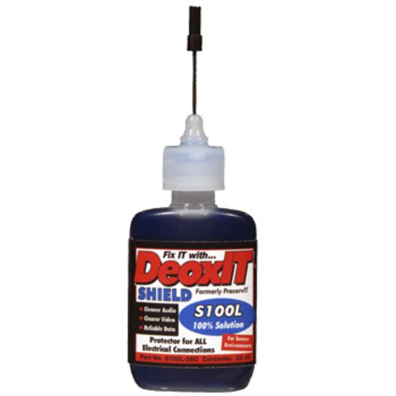 DeoxIT Shield Flushing Contact and Connector Protector Needle Dispenser, 25 ml