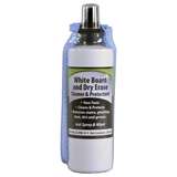 White Board/Dry Erase Cleaner and Protectant with Microfiber Cloth, 8 oz Spray Bottle redirect to product page